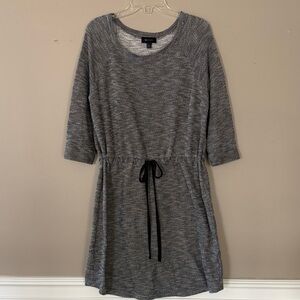 AB Studio Gray Knit Dress